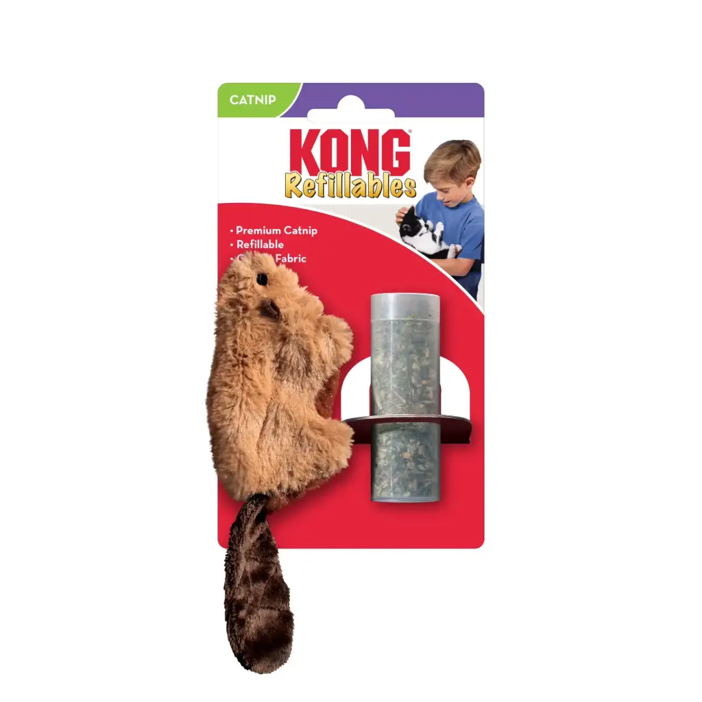 Kong Cat Refilables Beaver