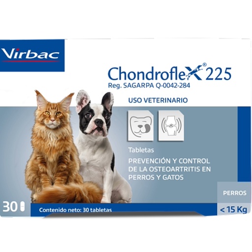 [7502010428995] Virbac Chondroflex 225mg (Por Caja)