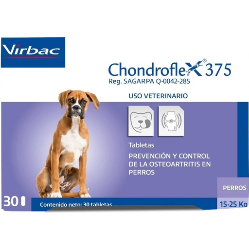 [7502010429008] Virbac Chondroflex 375mg (Por Caja)