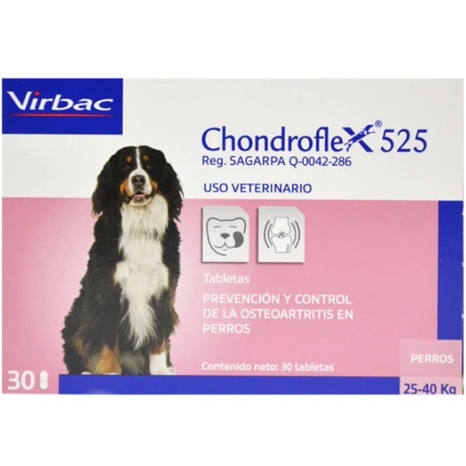 [7502010429015] Virbac Chondroflex 525mg (Por Caja)