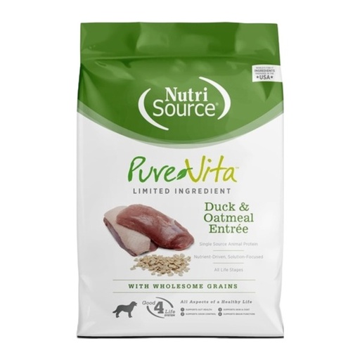 Nutrisource PureVita Duck & Oatmeal Entrée