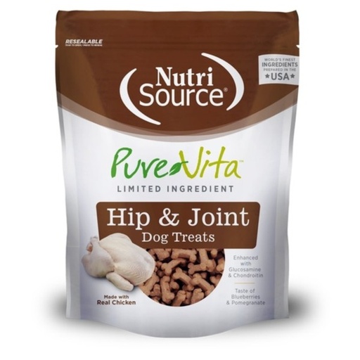 [40006] Nutrisource PureVita Hip & Joint Treats 179Gr