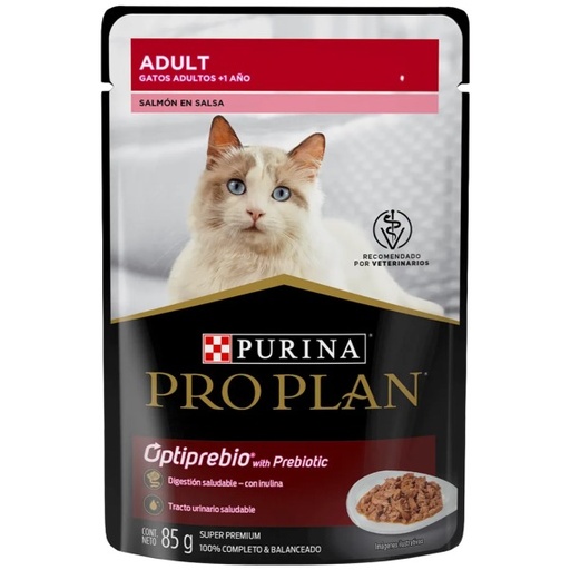 [7501072214539] Pro Plan Cat Optiprebic With Prebiotic Salmon En Salsa 85Gr