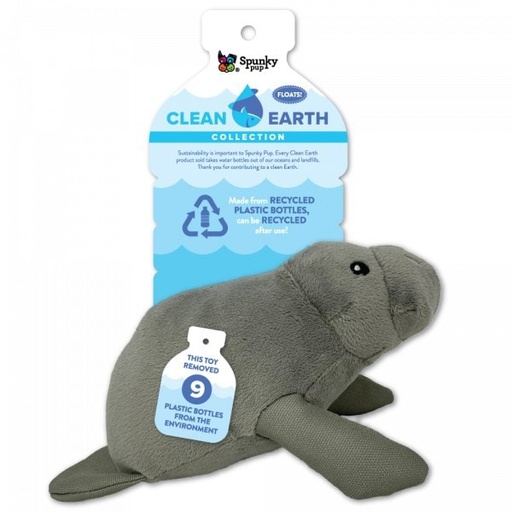 SpunkyPup -Clean Earth Plush Manatee