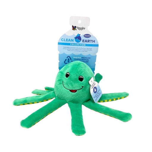 SpunkyPup -Clean Earth Plush Octopus