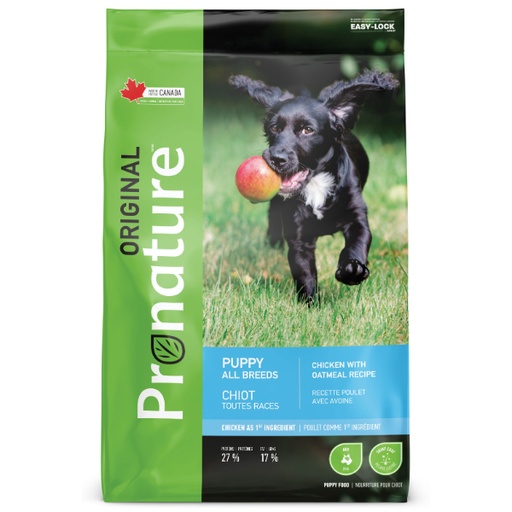 Pronature Dog Puppy All Breeds Chicken & Oatmeal