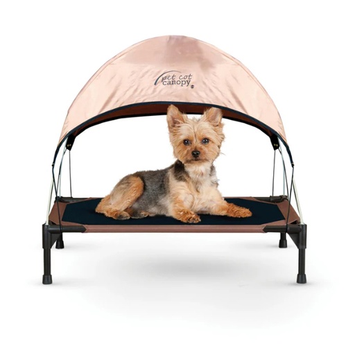 [100212982] K&H -PCC1722 Toldo para Cama para Mascota Beige Pequeño