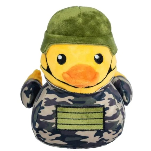 [FZT1205] FuzzYard Peluche  Dog Toy - Commanduck