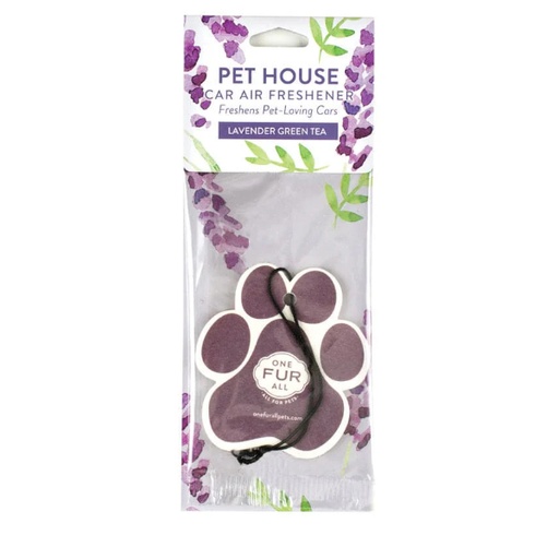 [731236221494] Pet House Car Air Freshener Lavender Green Tea
