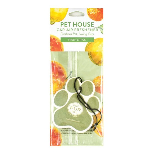 [731236221487] Pet House Car Air Freshener Fresh Citrus
