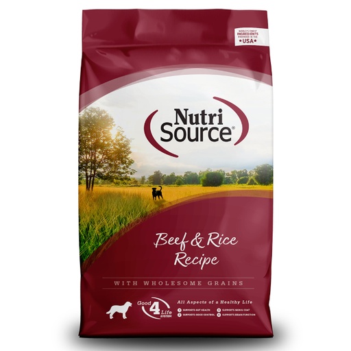 Nutrisource Beef & Rice Recipe Dog Food