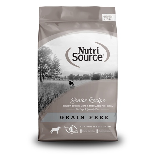 Nutrisource Senior Recipe Grain Free Dog Food