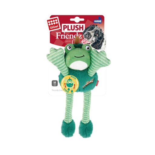 [6970] Gigwi Plush Friendz Avocado Frog