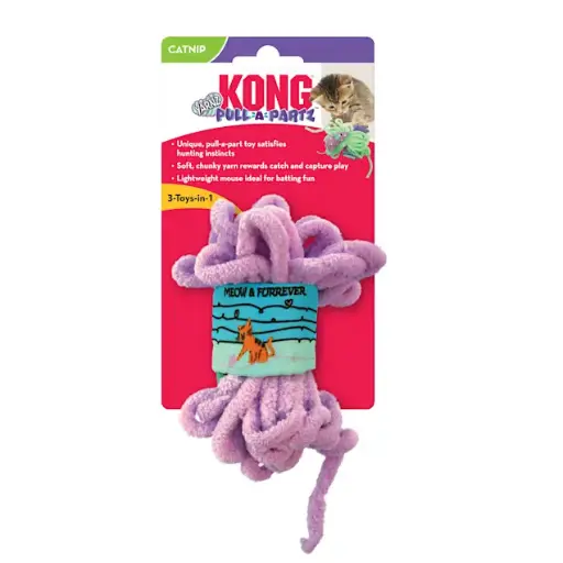 [KG/CPP7 459318] Kong Cat Pull-A-Partz Yarnz Assorted
