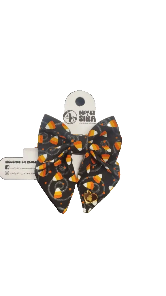 Molly & Sira Collar + Sailor Halloween Candy Corn