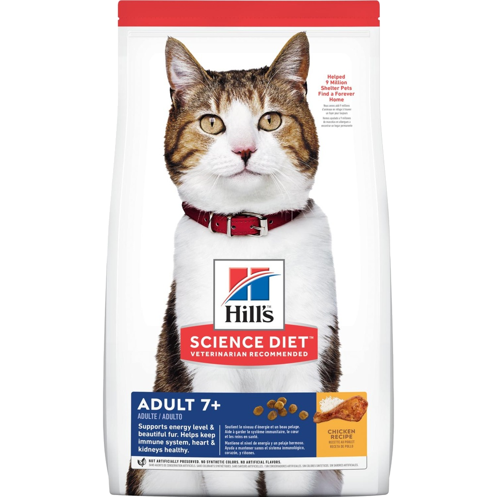 Hill´s Science Diet Adult 7+ Chicken Recipe Cat Food 1.81Kg