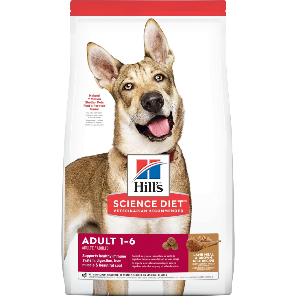 Hill´s Science Diet Adult Lamb Meal & Brown Rice Recipe Dog Food