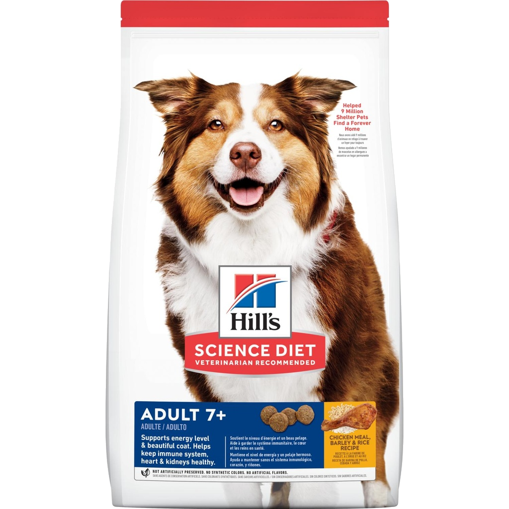 Hill´s Science Diet Adult 7+ Chicken Meal, Barley & Rice Recipe Dog Food