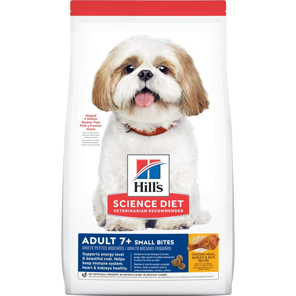 Hill´s Science Diet Adult 7+ Small Bites Chicken Meal, Barley & Rice Recipe Dog Food