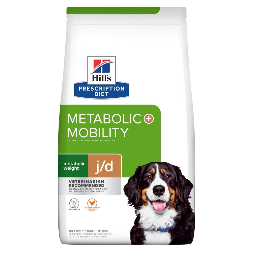 Hill´s Prescription Diet Metabolic Weight + J/D Chicken Flavor Dry Dog Food