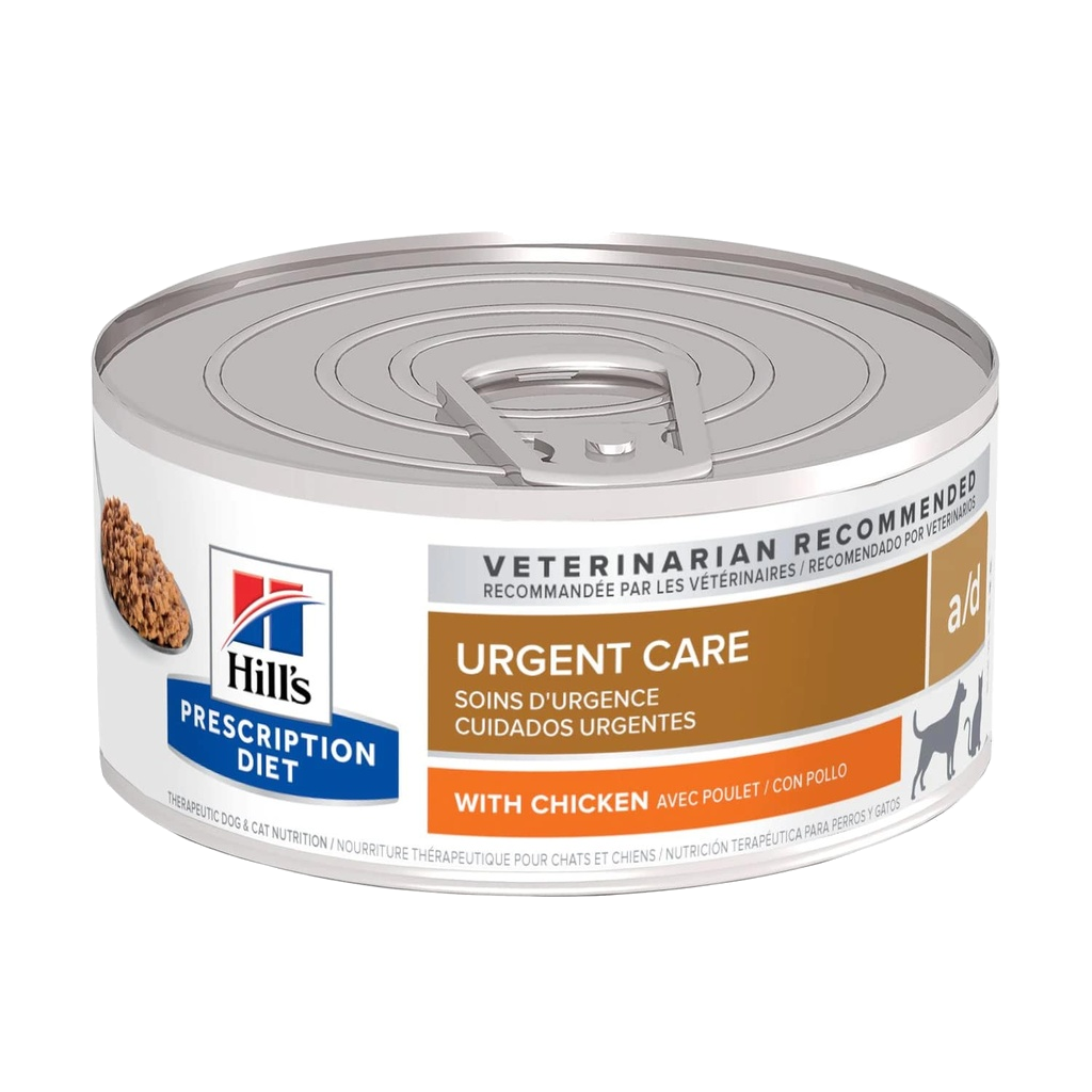 Hill´s Prescription Diet A/D With Chicken Wet Dog/Cat Food 156 Gr