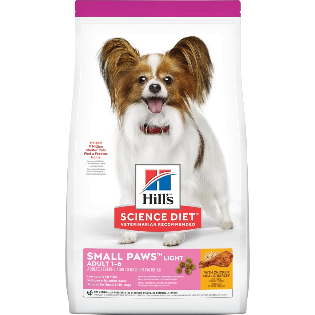 Hill´s Science Diet Adult Light Small Paws Dog Food 2.04Kg