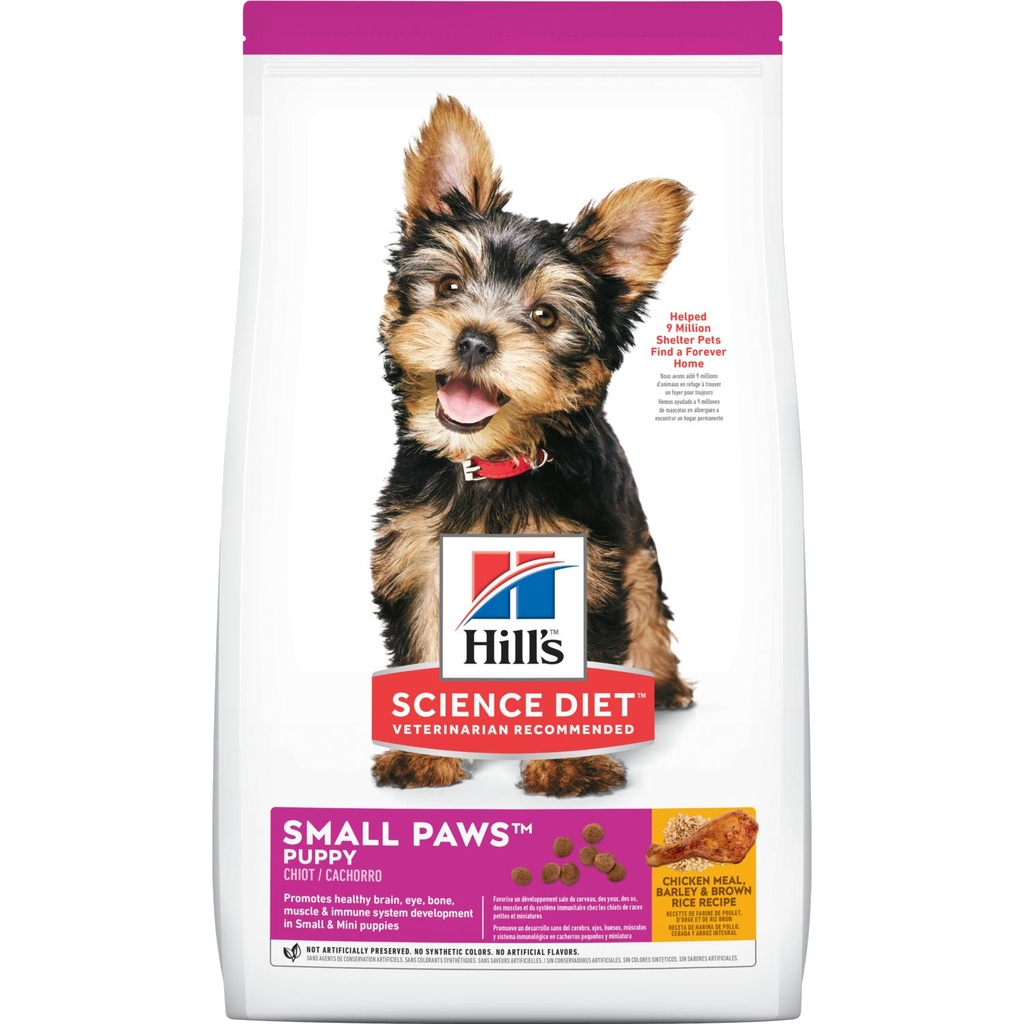 Hill´s Science Diet Puppy Small Paws Chicken Meal, Barley & Brown Rice Recipe 2.04Kg