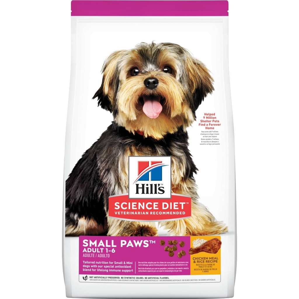 Hill´s Science Diet Adult Small Paws Chicken Meal & Rice Recipe Dog Food 2.04Kg