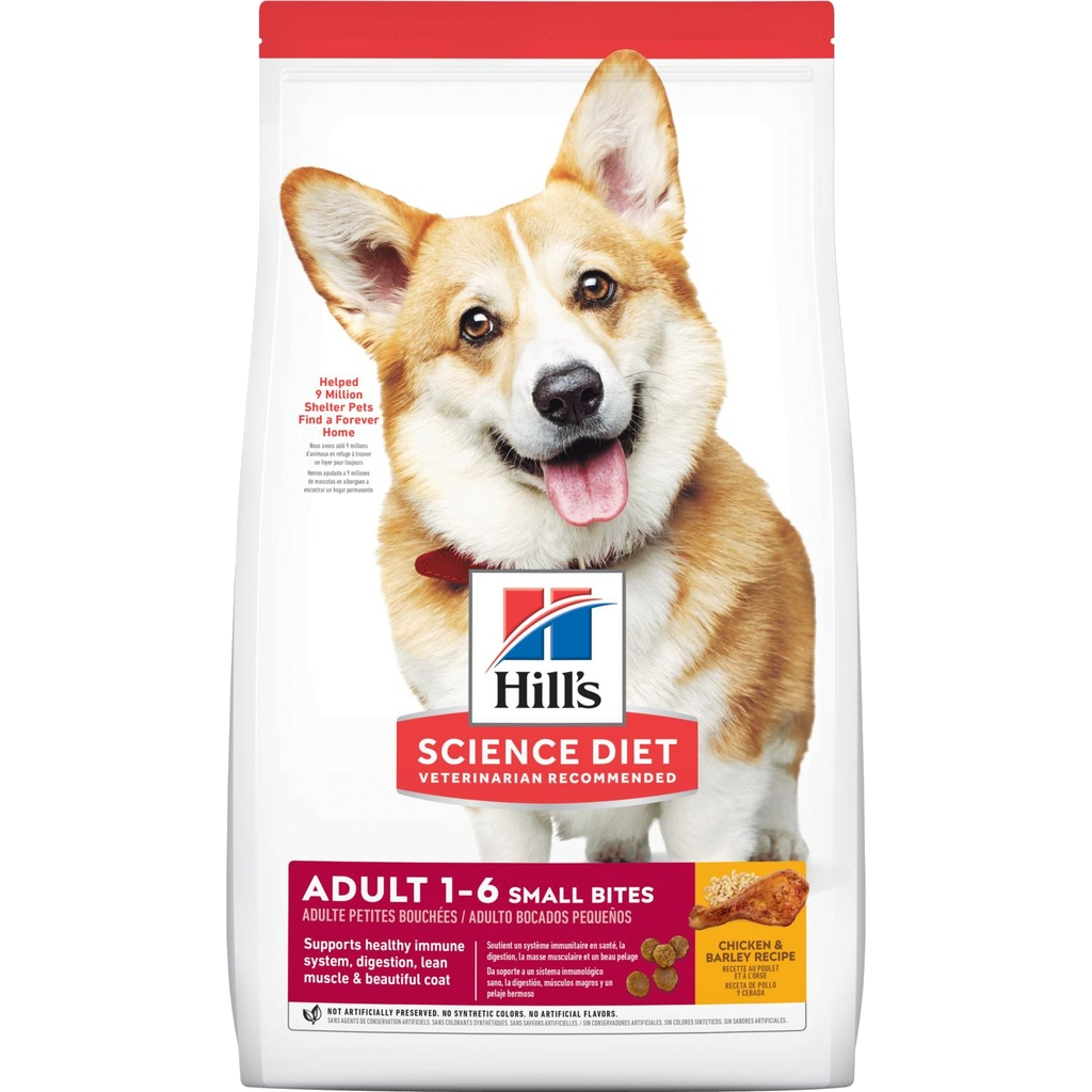 Hill´s Science Diet Adult Small Bites Chicken & Barley Recipe Dog Food