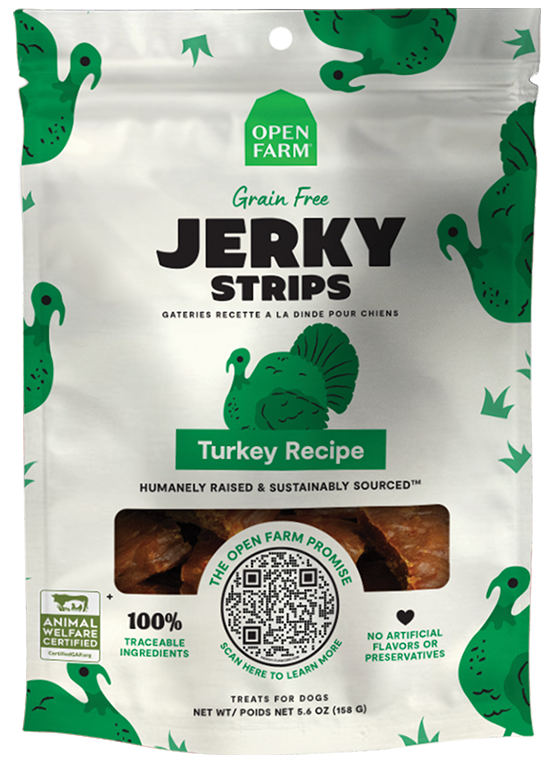 Grain-Free Turkey Jerky Strips