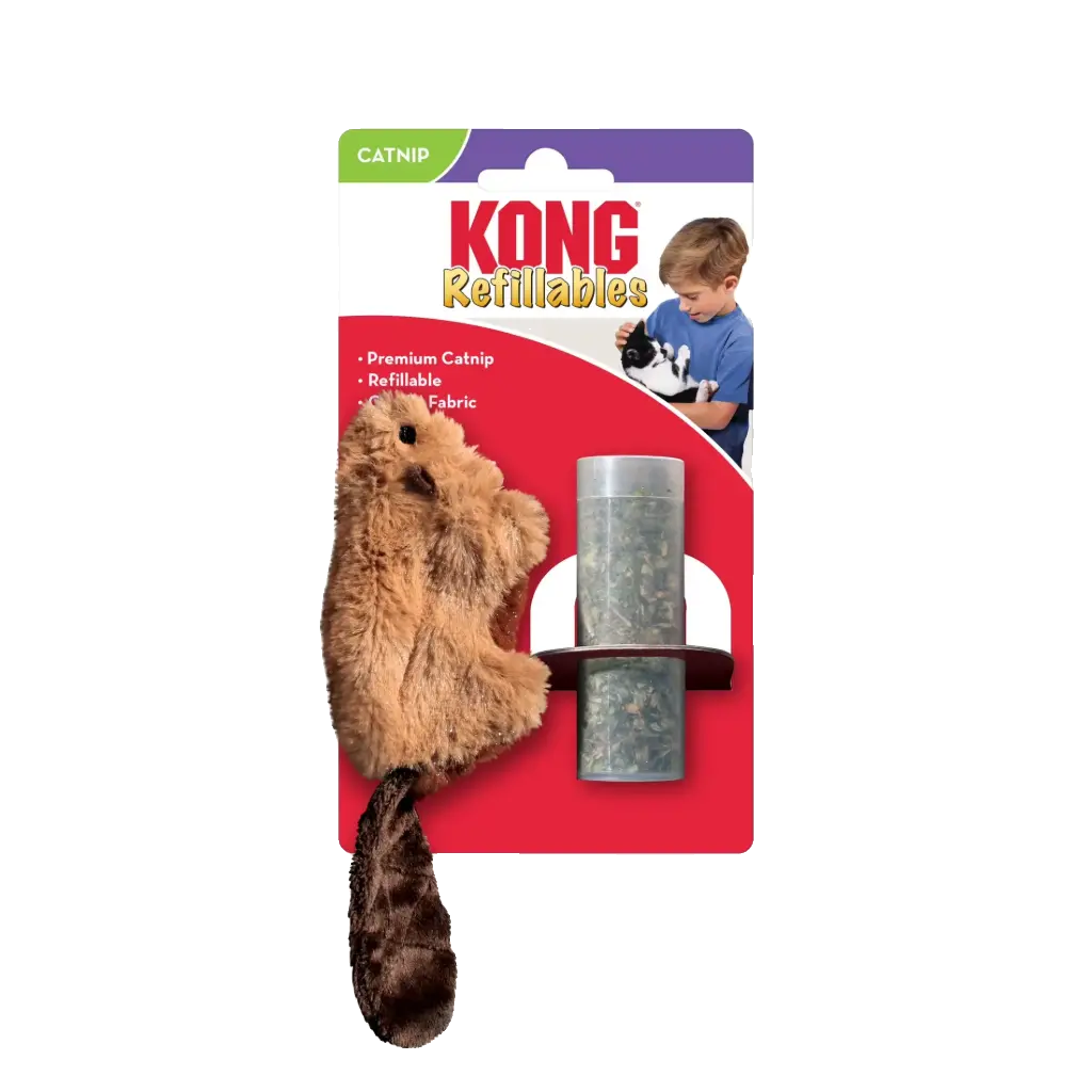 Kong Cat Refilables Beaver