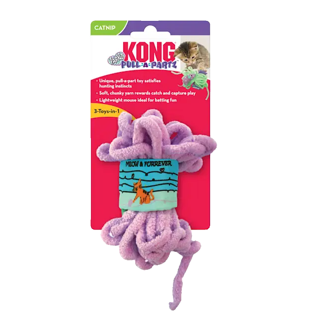 Kong Cat Pull-A-Partz Yarnz Assorted