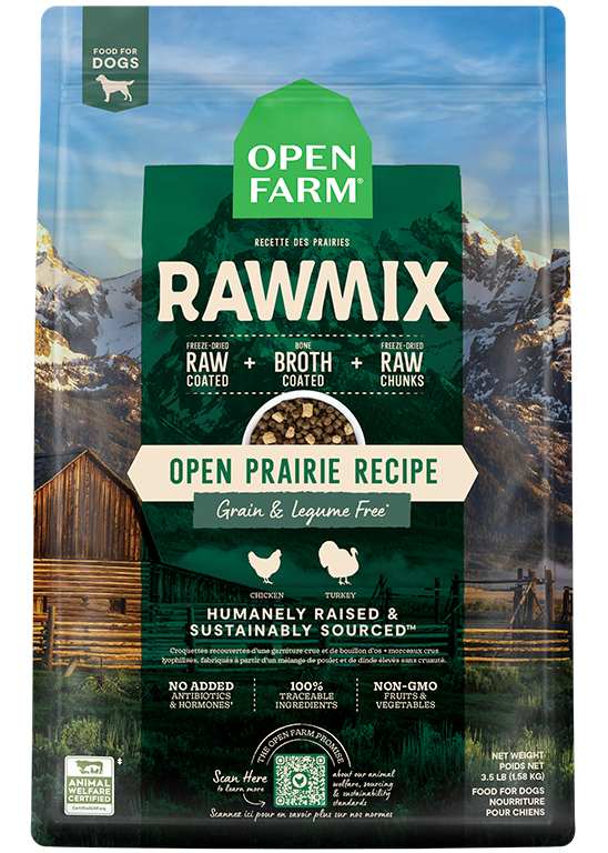 RawMix Open Prairie Grain Free Kibble 3.5lb