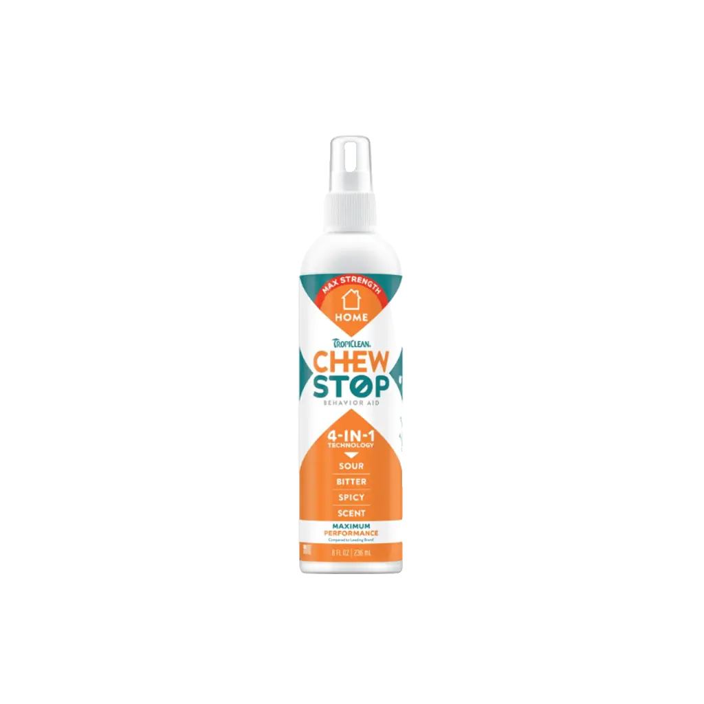 Tropiclean Spray Educador Anti Mordidas 4 En 1 Hogar Max Strength 237ml