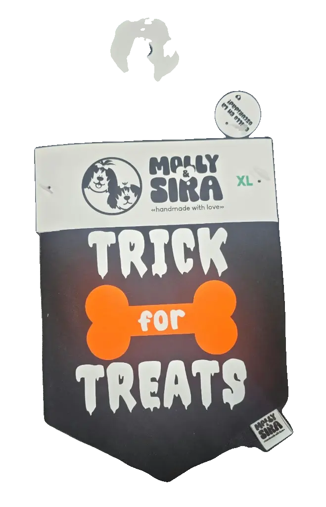 Molly & Sira Bandana Trick For Treats 
