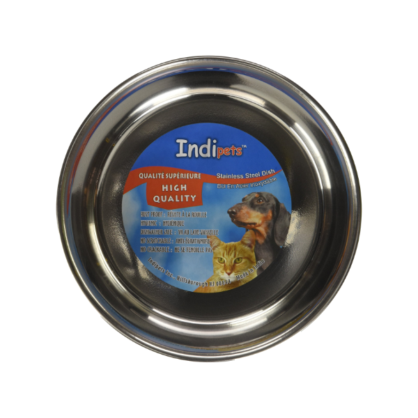 Indipets Comedero 1 Qt (1 Lt) 2 Pc No Tip Dishes