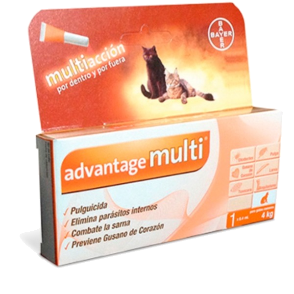 Elanco Advantage Multi Gato Menor a 4Kg - 0,4ml