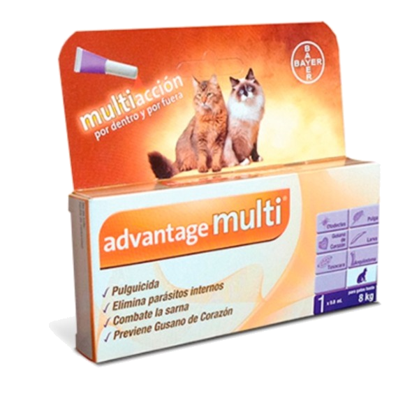 Elanco Advantage Multi Gato Mayor a 4Kg - 0,8ml