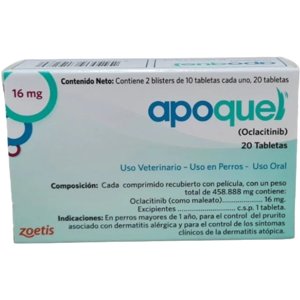 Zoetis Apoquel 16mg (Por Blister)