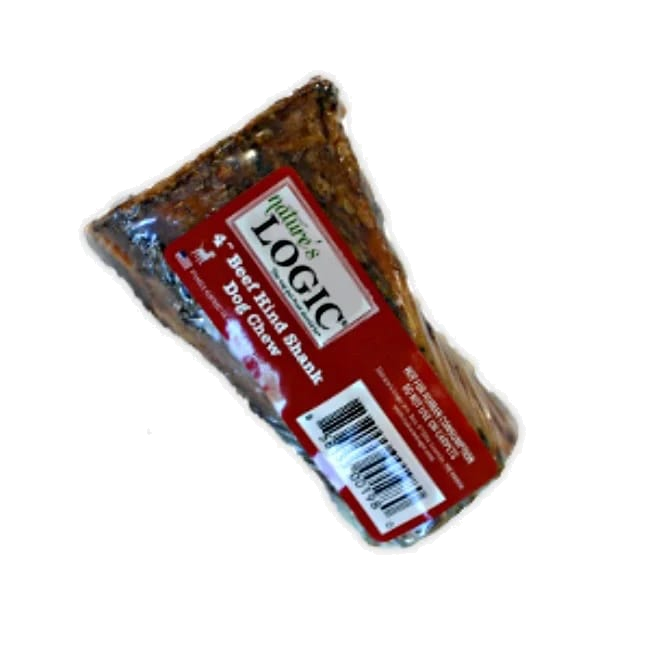 Nature´S Logic Beef Hide Shank Canine Chew 3.5 -4