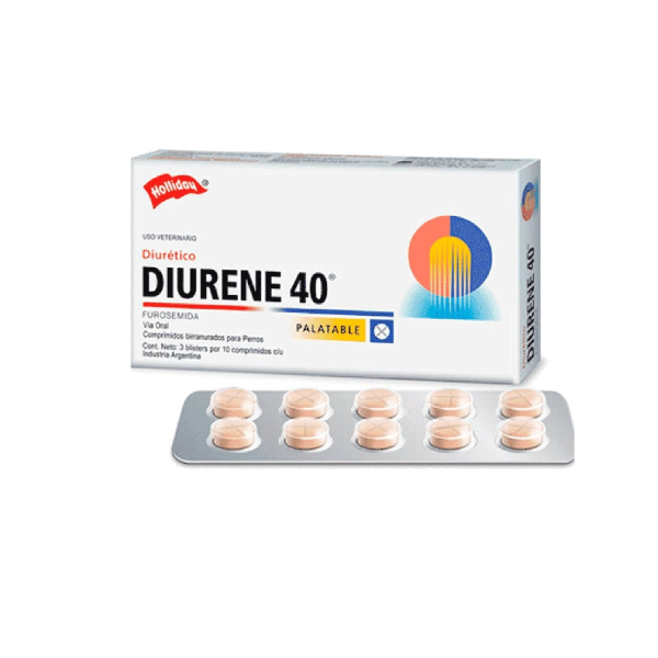 Holliday Diurene 40mg (Por Blister)