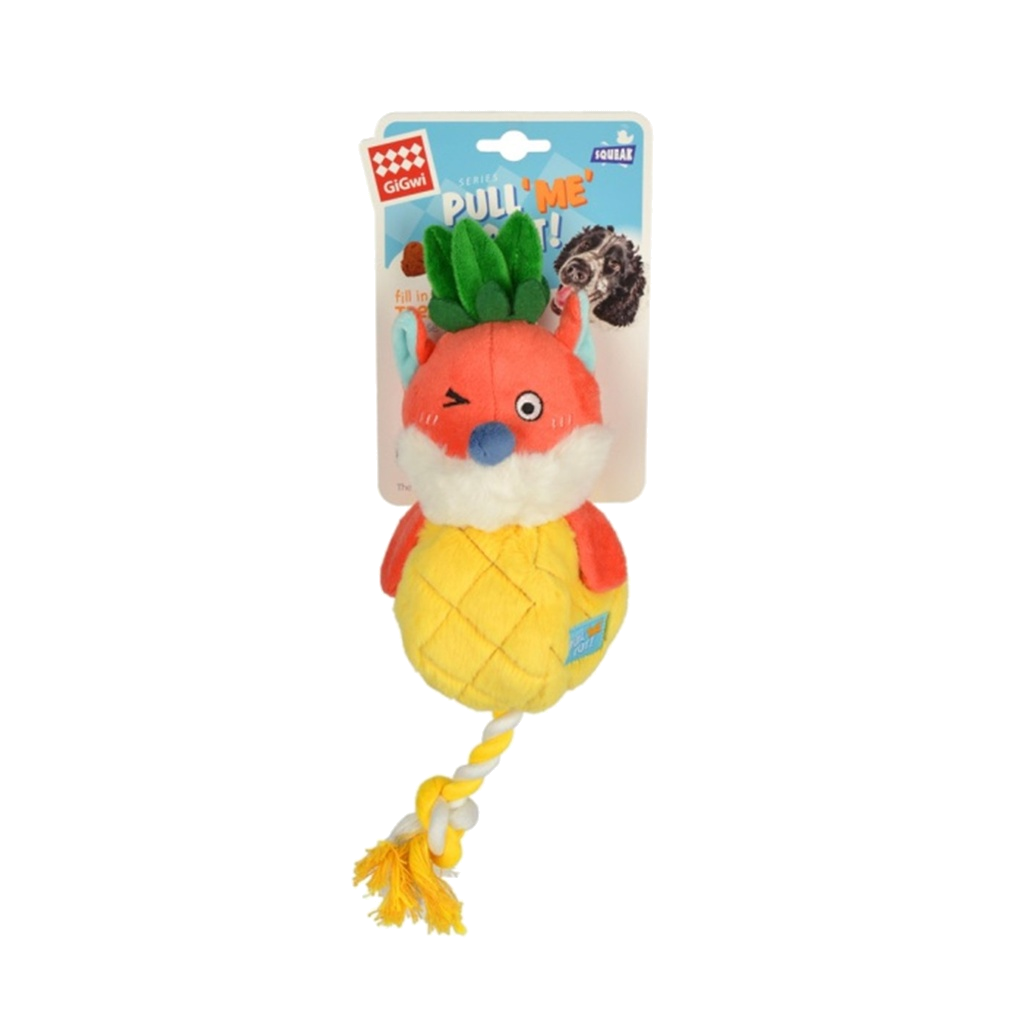 Gigwi Fox-Foodie Ord With Squeaker Inside