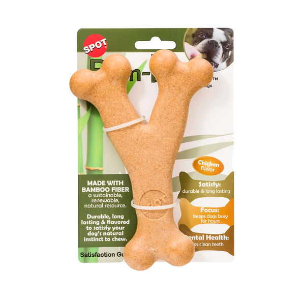 Juguete Bam-Bones Plus Hueso Grande Ref 54314 Sabor Pollo Spot