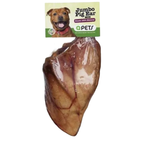 +Qpets Pig Ear Jumbo