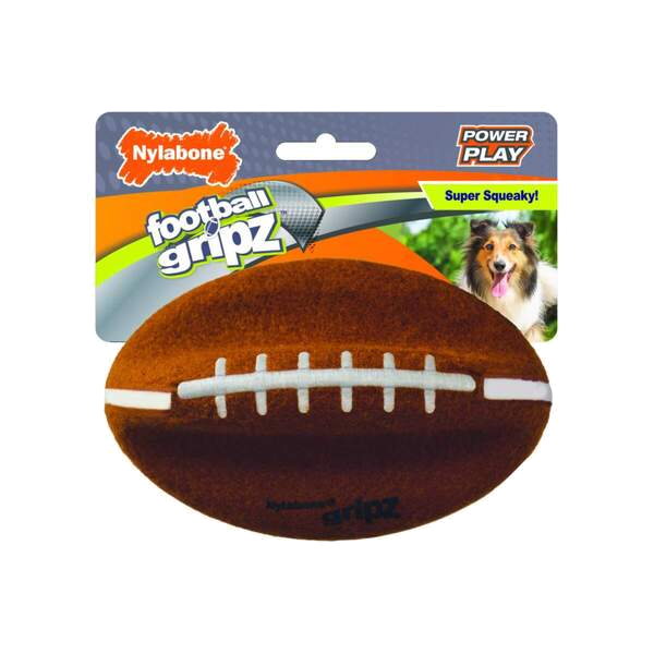 Nylabone Power Play Dog Football Gripz