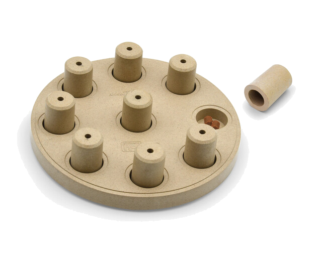 Outward Hound Dog Smart Composite Interactive Treat Puzzle Dog Toy, Tan