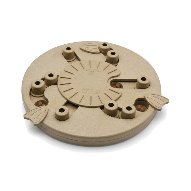 Outward Hound Dog Worker Interactive Treat Puzzle Dog Toy, Tan
