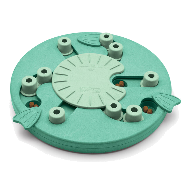 Outward Hound Dog Worker Interactive Treat Puzzle Dog Toy, Green