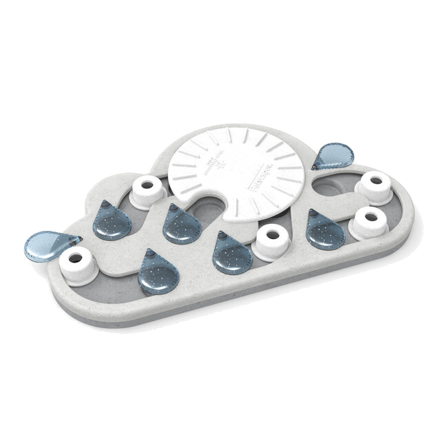 Outward Hound Rainy Day Puzzle & Play Cat Game, White