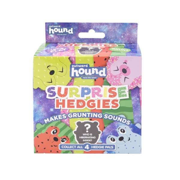Outward Hound Surprise Hedgies Plush Dog Toy Assorted Small